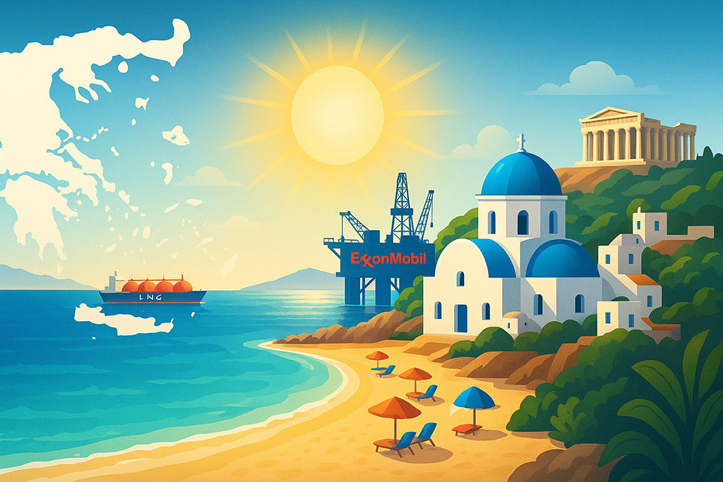 الغاز في بحر اليونان: تحول استراتيجي لليونان نحو الولايات المتحدة بعد أربعة عقود