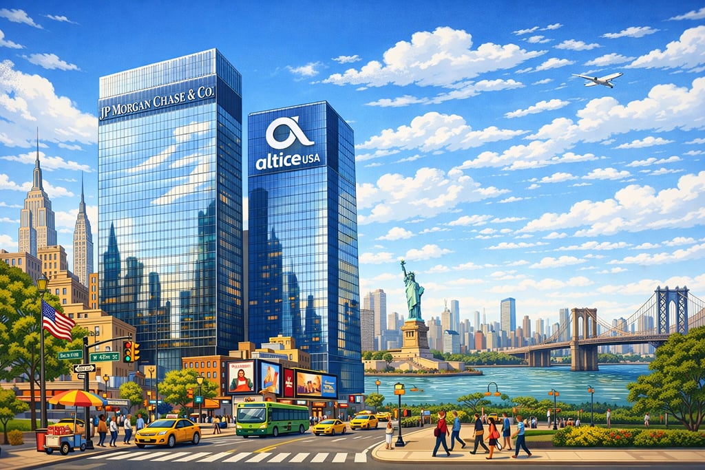 Standard Prva Distressed Debt يحقق: كيف هزّ العملاق جيه بي مورغان سوق الديون المتعثرة بإقراضه شركة Altice USA